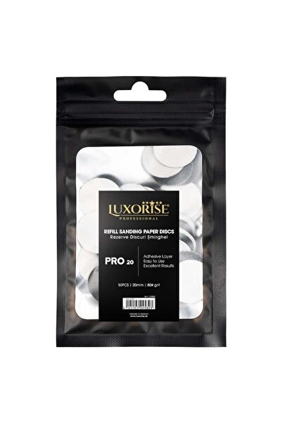 LUXORISE Set de 50 de rezerve de șmirghel pentru discul de pedichiură LUXORIS...