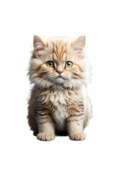 INOVATIX Σετ 8 τεμαχίων, Αυτοκόλλητο γάτας Selkirk rex, INOVATIX®. 6 εκ.