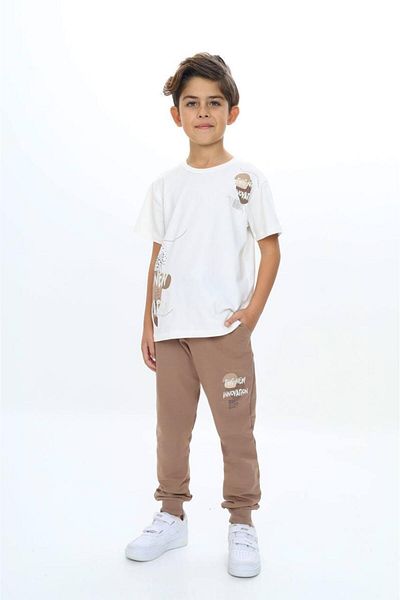 RAPAPA Boy's Cuffed Bottom Top Suit 6016V