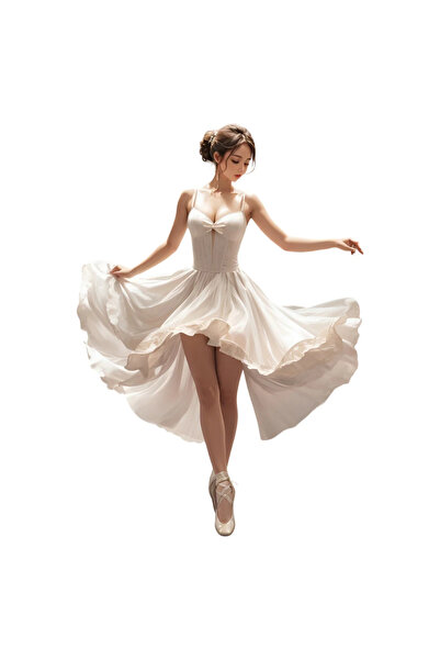 INOVATIX Σετ 8 τεμαχίων, Αυτοκόλλητο Μπαλαρίνα, INOVATIX®. 6 εκ.