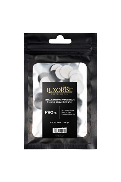 LUXORISE Set de 50 de rezerve de șmirghel pentru discul de pedichiură LUXORIS...