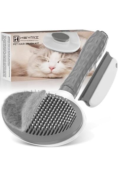 NEXIFY Cat Hair Brush - Pet Hair Remover, Cat Shedding & Grooming Brush
