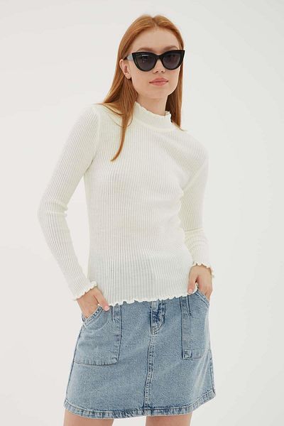 Fashion Friends 23k0396k1 Pulover pentru femei Half Fisherman