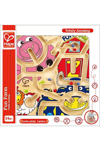 Hape MAGNETIC MAZE FUN FARM