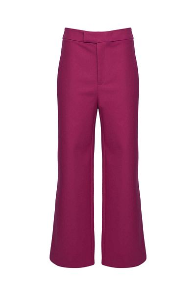 STELLA PULVIS Pink High Waist Culotte Pants