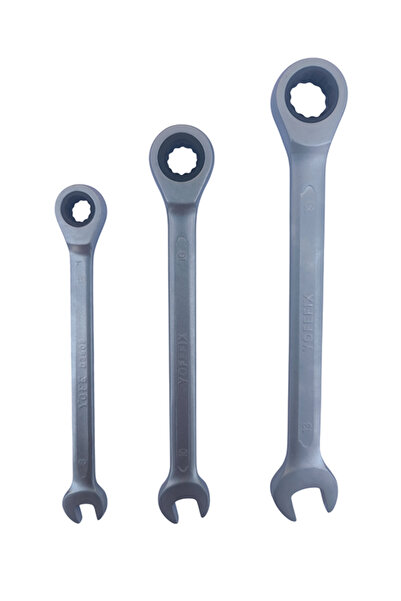 ÖZGÜNTİC. Yofe 8-10-13mm Profesyonel Cırcır Anahtar Seti