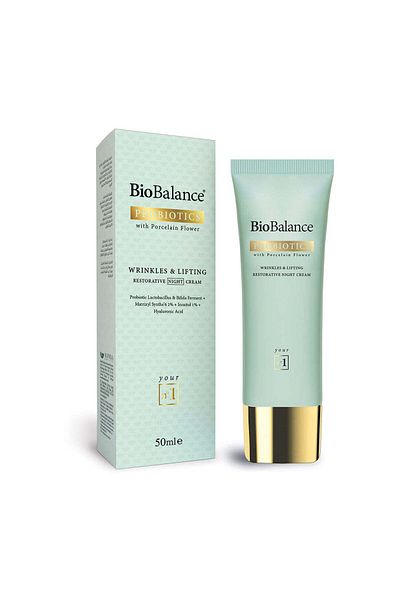 probio balance Cremă de noapte reparatoare, antirid și fermitate, probiotice, Bio Balance, 50 ml