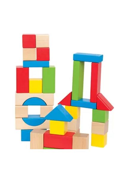 Hape HAPE MULTICOLOR BUILDING PIECE SET