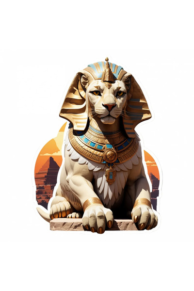 INOVATIX Σετ 8 τεμαχίων, Αυτοκόλλητο Σφίγγας μυθολογικός χαρακτήρας, INOVATIX...