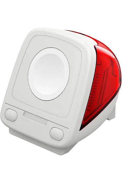 Spigen Classic C1 Charger Stand Apple Watch Ultra 2/1, 10/9/8/SE2/7/6/SE/5/4 - Ruby