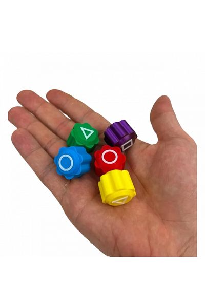 Squid Game Korean game Gonggi, 5 pieces