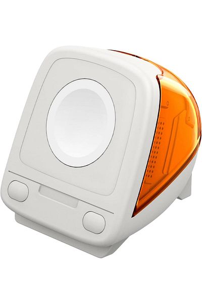Spigen Classic C1 Charger Stand Apple Watch Ultra 2/1, 10/9/8/SE2/7/6/SE/5/4 - Tangerine