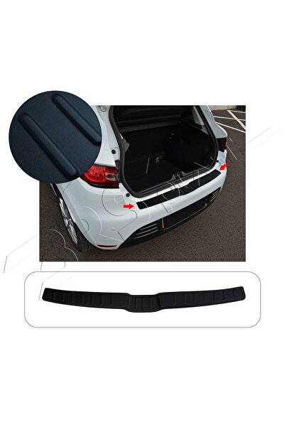 BRSPLAST Renault Clio 4 HB Uyumlu 2012-2019 Abs Arka Tampon Üstü Koruma