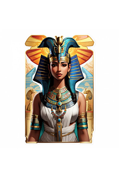 INOVATIX Set of 8 pieces, Sticker Goddess Nephthys, INOVATIX®. 6 cm