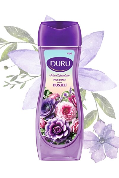 HISS Duru Floral Sensation Mor Buket Duş Jeli 650 ml