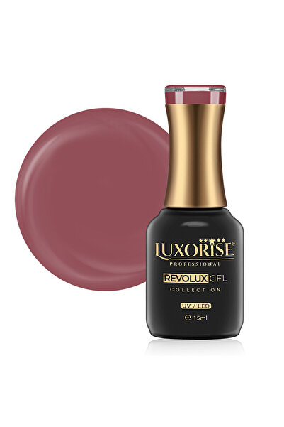 LUXORISE Revolux LUXORISE Semi-Permanent Nail Polish, Salty Caramel 15ml
