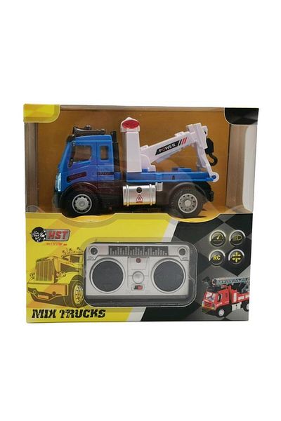 Generic HST 4-Way Drive Tow Truck with Remote Control for Kids Blue and White 6158-H5