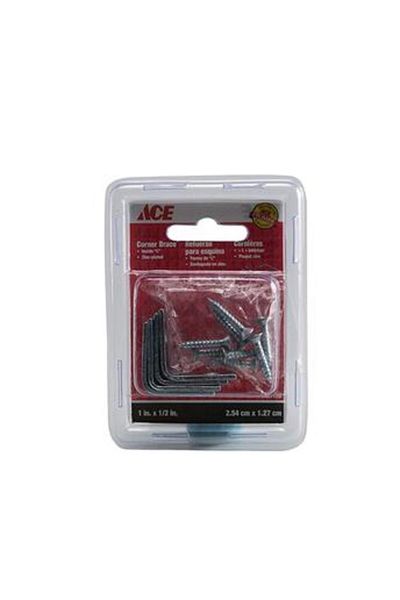 ACE Corner Brace Pack (2.54 x 1.27 cm, 4 Pc.)