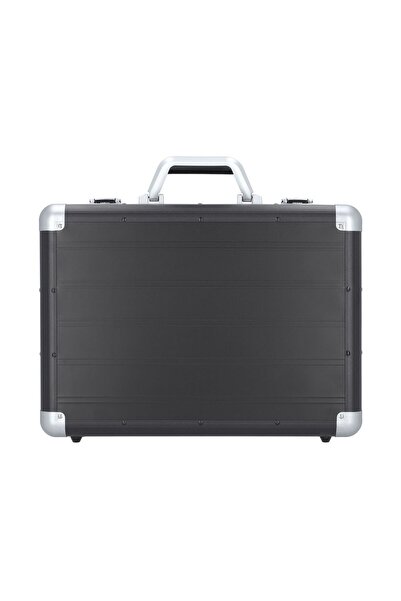 Alumaxx 45 cm Laptop Compartment Briefcase, Black, Aluminum, Organizer