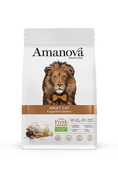 Amanova قطط بالغة دجاج فاخر 1.5 كجم