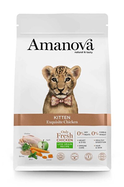 Amanova طعام القطط الصغيرة الرائع بالدجاج 4 كجم