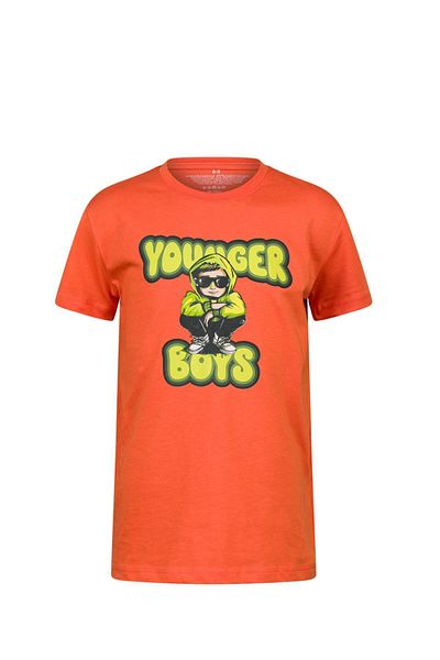 2AS Aja Kids Printed T-Shirt Orange 214