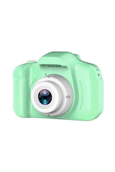 HOZRO HOZRO Interactive Camera, for Kids, Full HD, Games, Fun Scenes and Photo Frames, Green