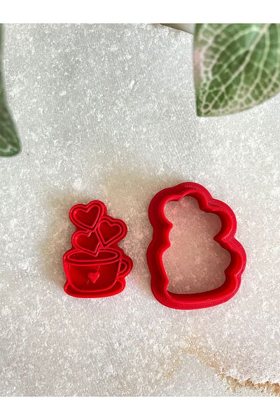 By Selen Suyolcu Coffee Enjoyment Cookie Stamp and Cutter