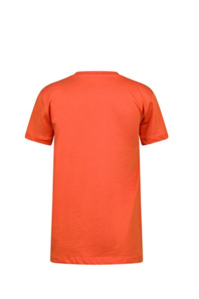 2AS Παιδικό μπλουζάκι Aja με στάμπα πορτοκαλί 214