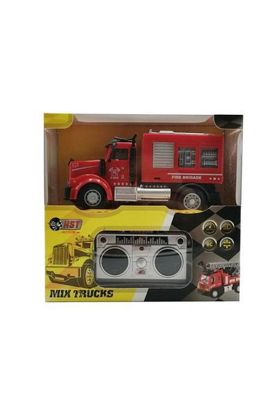Generic HST 4-Way Drive Toy Truck with Remote Control for Kids Red 6158-H8