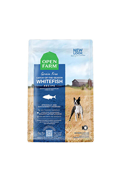 Open Farm طعام جاف للكلاب من نوع كاتش أوف ذا سيزون وايتفيش خالي من الحبوب - 1...