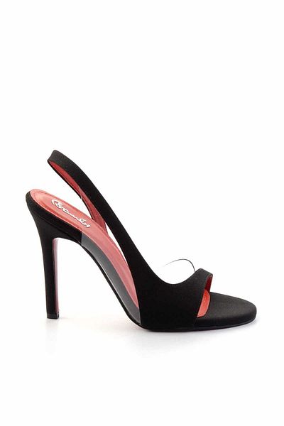 Bambi Pantofi clasici cu toc pentru femei negru mat K 05455160038