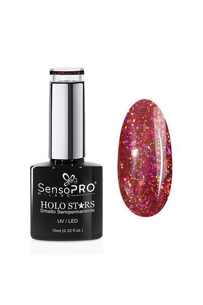 SensoPRO Milano Oja semipermanentă Holo Stars SensoPRO Milano 10ml, Space Glitz #19
