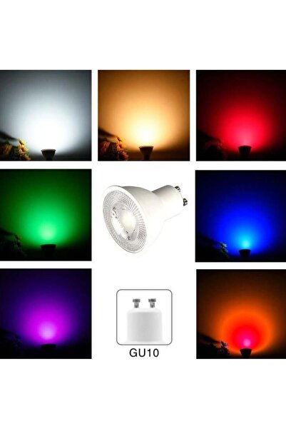 Cata 7W LED ÇANAK AMPUL GU10 MAVİ