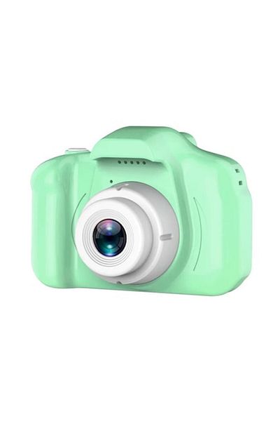HOZRO HOZRO Interactive Camera, for Kids, Full HD, Games, Fun Scenes and Photo Frames, Green