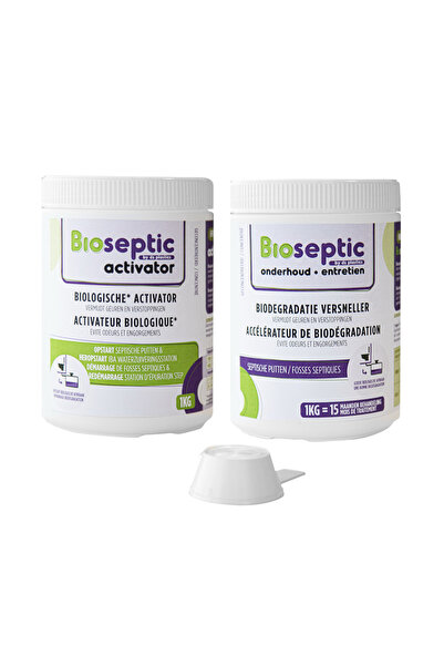 DS Plastics Pachet Activator-Bio pentru pornire si intretinere fose septice, ...