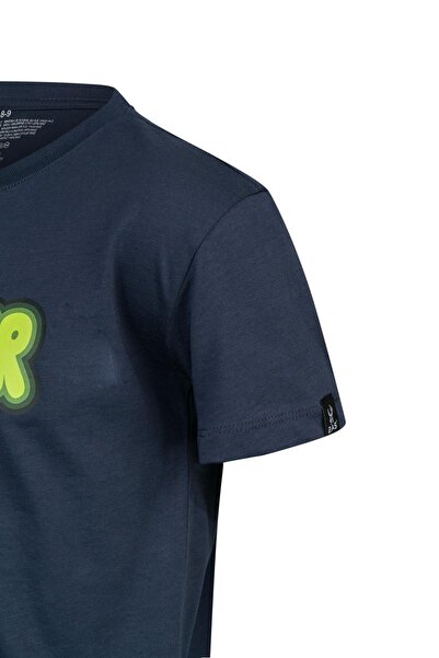 2AS Παιδικό μπλουζάκι Aja με στάμπα Navy Blue 214