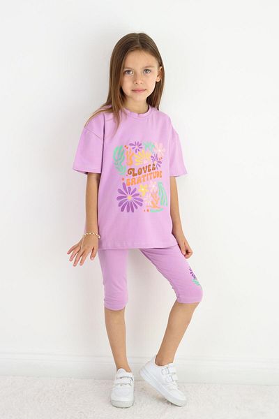 MiaBaby Girl Capri Suit 2-8 Years