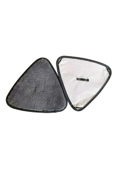 HOZRO Set de 3 Lavete Mop Triunghi HOZRO, Culoare Gri Eleganta