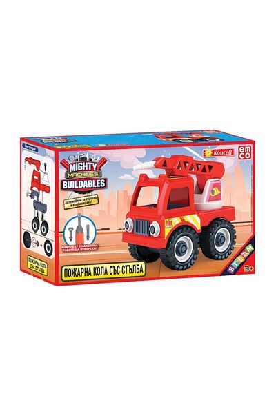 Generic Emco High-Quality Komcell Mighty Machine Buildables Car Assorted Color 1830