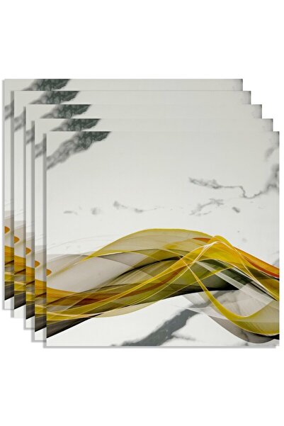 HOZRO Set of 20 x HOZRO self-adhesive marble imitation tiles, premium model, for walls