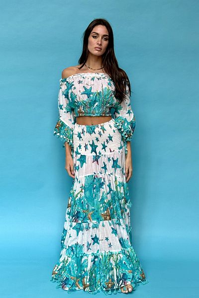 Antica Sartoria top and skirt set