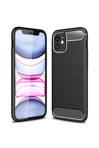 Techsuit Carcasă pentru iPhone 12 / iPhone 12 Pro - Techsuit Carbon Silicone ...