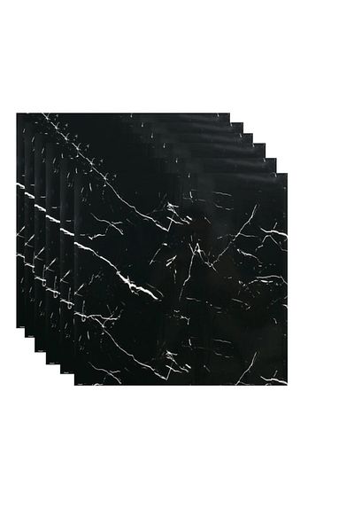 HOZRO Set 100 x Placi imitatie Marmura autoadezive HOZRO, Model premium, pentru pereti, acopera o suprafat