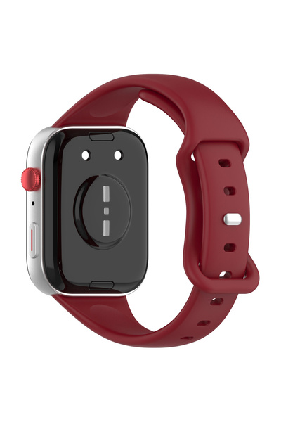 Dexmon Huawei Watch Fit 3 Fit 4 Fit 4 Pro Fit 5 Fit 5 Pro Uyumlu Slim Kesim İnce Silikon Tasarım Kordon Kayış