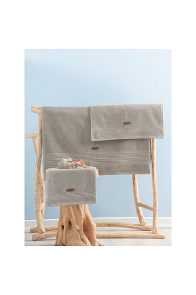 Cotton Box Set of 3 100% cotton towels, Cotton Box, Wellness Sand