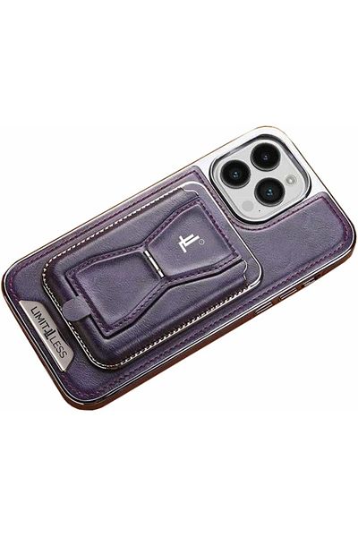 Limitless for iPhone 14 Pro Leather Case, Soft Touch Full-Body Protective Cover, Premium Shockproof