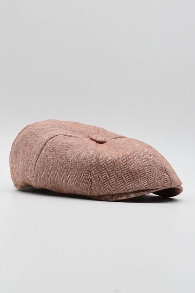 Külah Men's Newsboy Cap 100% Cotton Gatsby Ivy Cap Tile