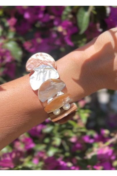 Crystalclem Natural Stone Bracelet Coralia Model
