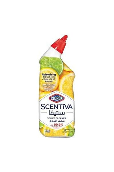 Clorox Toilet Cleaner Scentiva Madagascar Citrus Grove Bleach Free